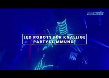 LED Roboter mieten - Stelzen Roboter Walk Acts mieten